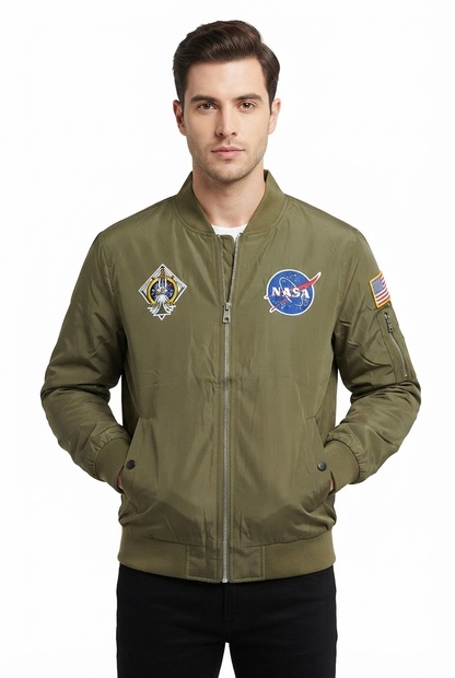 Jacket Impermeable Mission Space - NASA Verde KCN45
