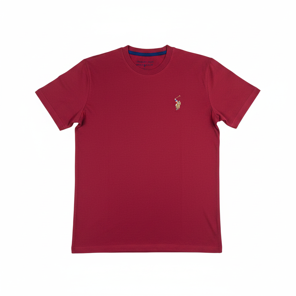 Camiseta Polo Club Alexander Smith - Roja KCN07