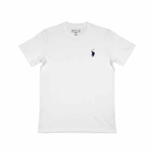 Camiseta Polo Club Alexander Smith - Blanca KCN07