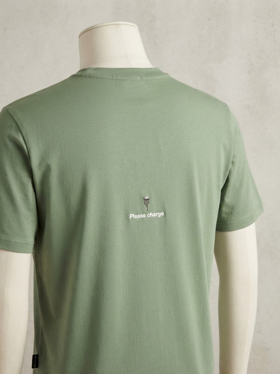 Camiseta Bongo para Caballero - Verde KCN08