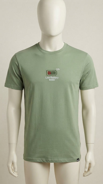 Camiseta Bongo para Caballero - Verde KCN08