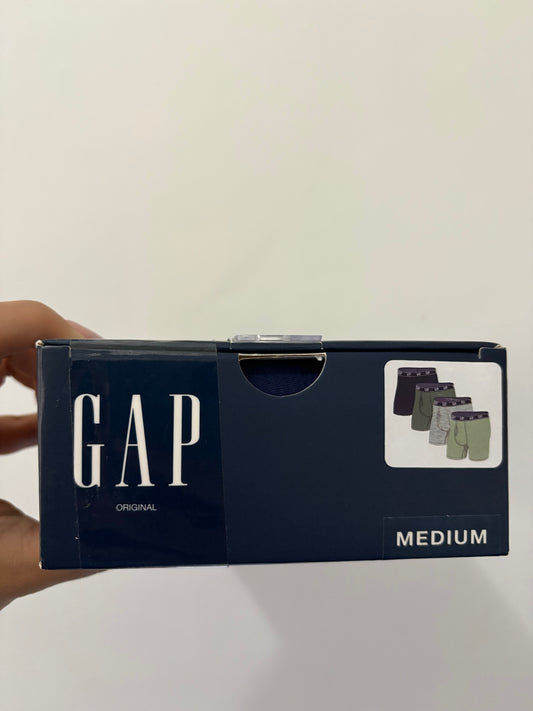 4 Pack Boxer GAP-Verde Azul Gris US14