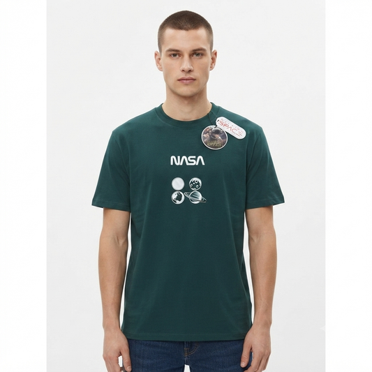 Camiseta Mission Space - NASA Verde KCN33
