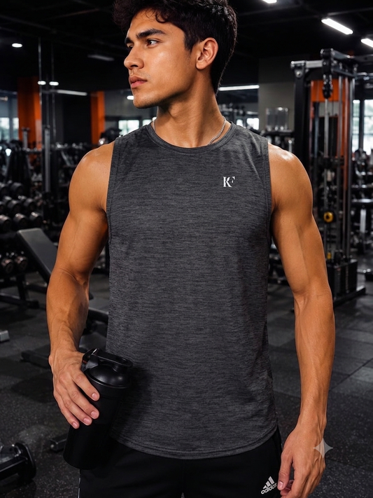 Camisa Deportiva KF/Negro K141