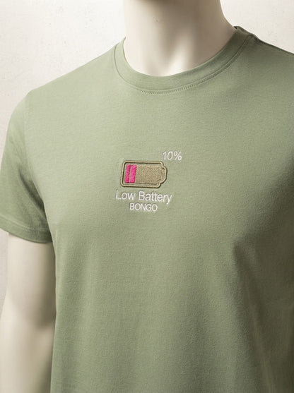 Camiseta Bongo para Caballero - Verde KCN08
