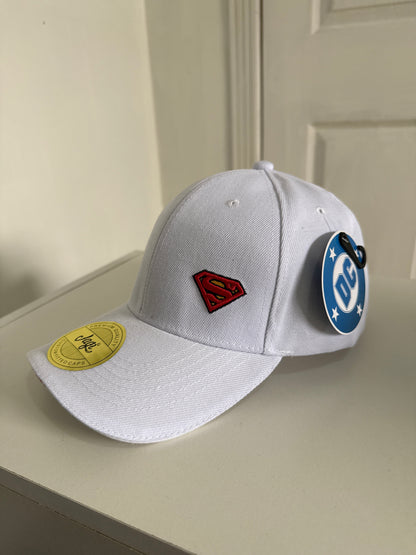 Gorra Licenciada Superman DC Marca Jagi Caps - KCN31 Blanco Rojo