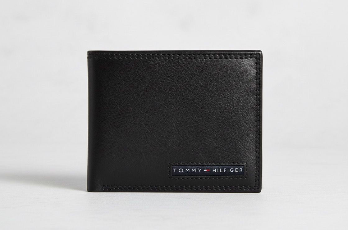Billetera Para Hombre Marca Tommy Hilfiger Negro US11