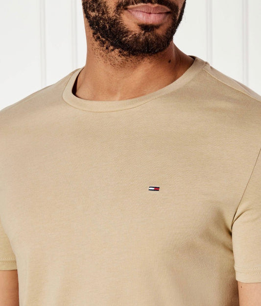 Camiseta Tommy Hilfiger-Crema US43