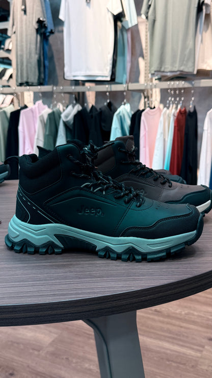 Bota Alta Jeep para Hombre - KCN190 Negro