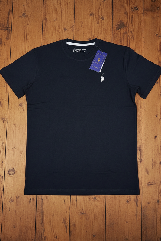 Camiseta Polo Club Alexader Smith - Negra KCN06
