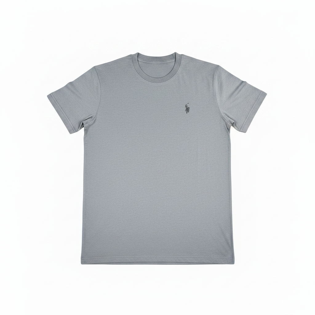 Camiseta Polo Club Alexader Smith - Gris KCN06
