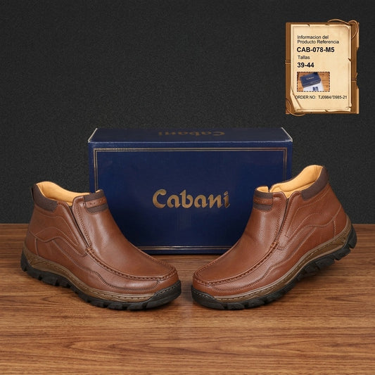 Zapato Casual Cabani - Café Claro KCN68