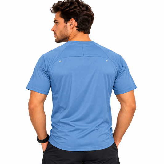 Camiseta Deportiva para Caballero - KCN203 Blue-Grey