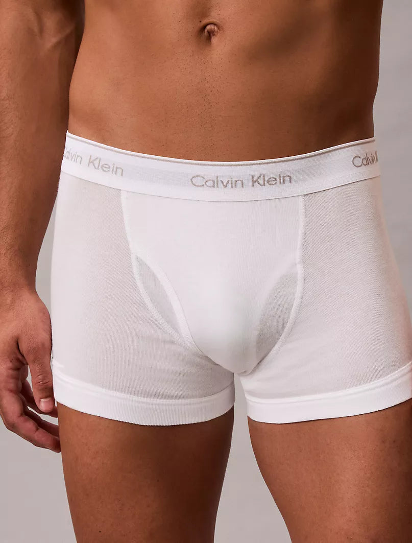 5 Pack Boxer Trunk Calvin Klein-Full Blanco US03
