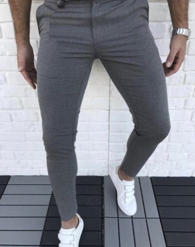 Pantalón Tela 002 - Gris