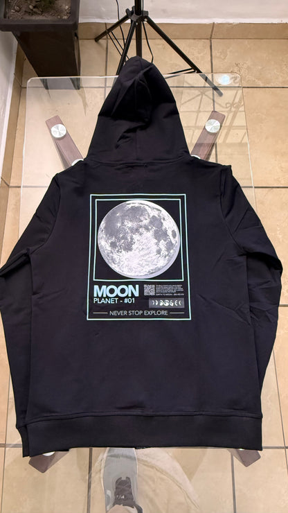 Hoodie Mission Space - NASA KCN41 Negro