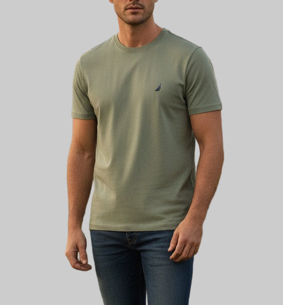 Camiseta Nautica-Verde US75