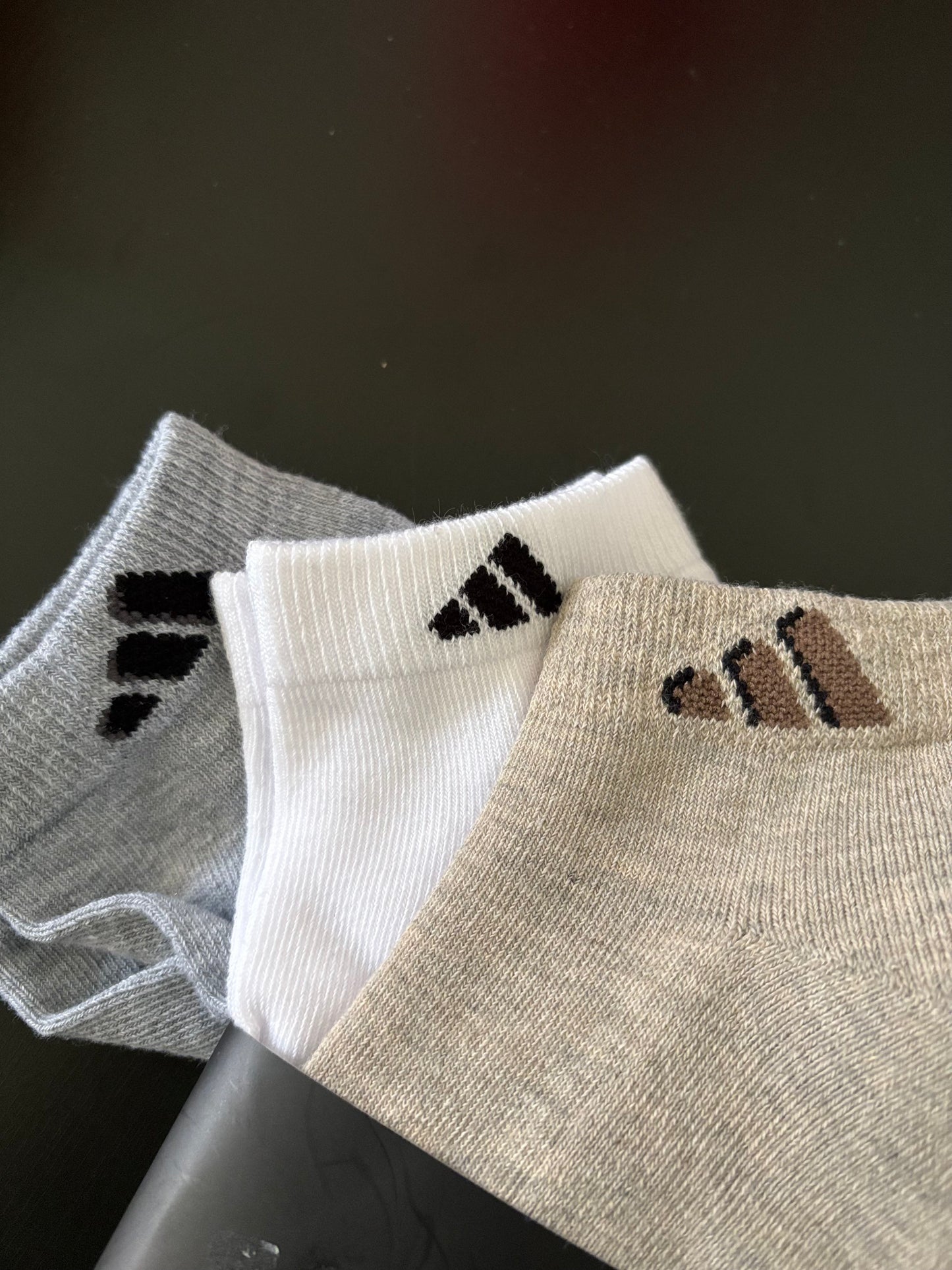 6 Pack Calcetas Adidas-Colores Mixtos US31