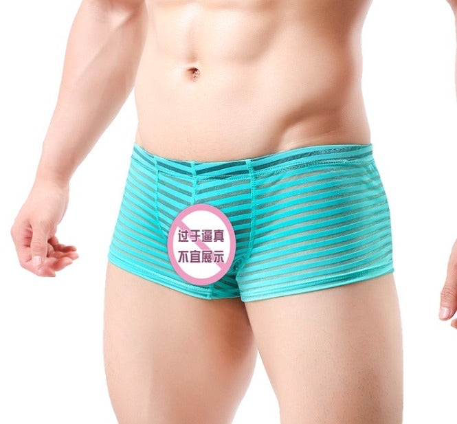 Boxer Transparente - Aqua