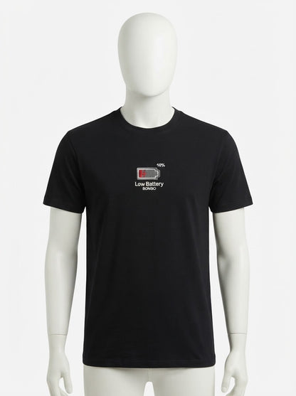 Camiseta Bongo para Caballero - Negra KCN08