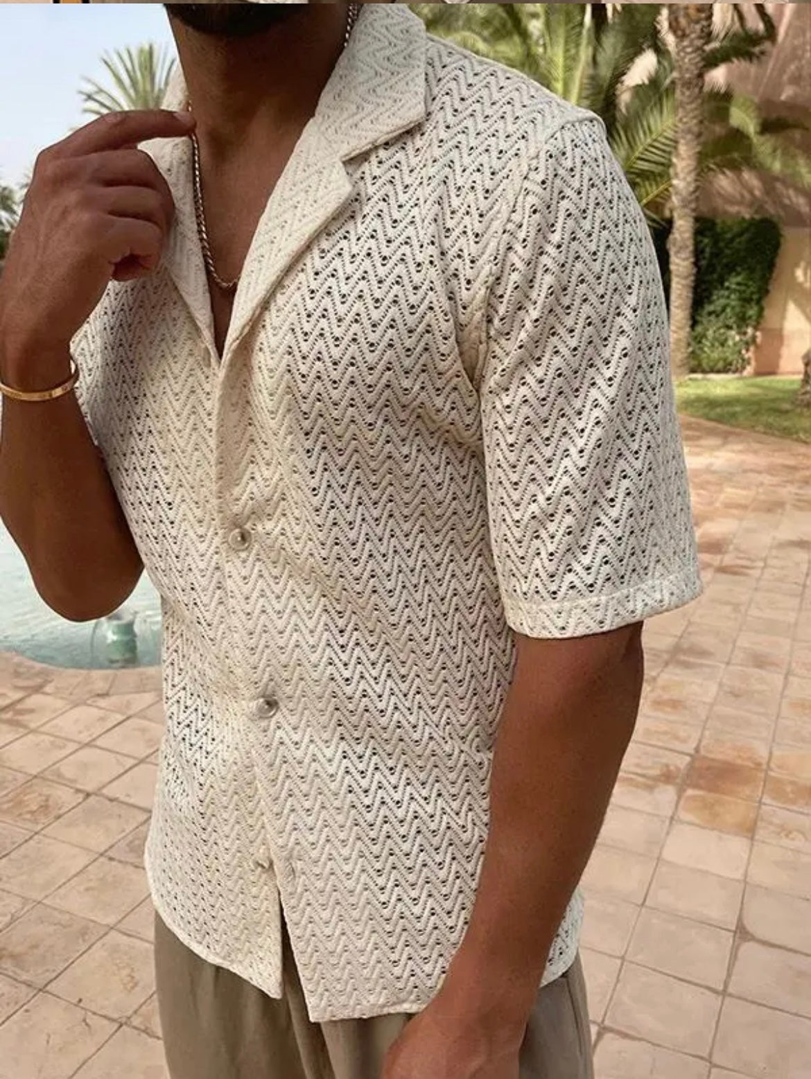 Camisa Transpirable - C013 Beige