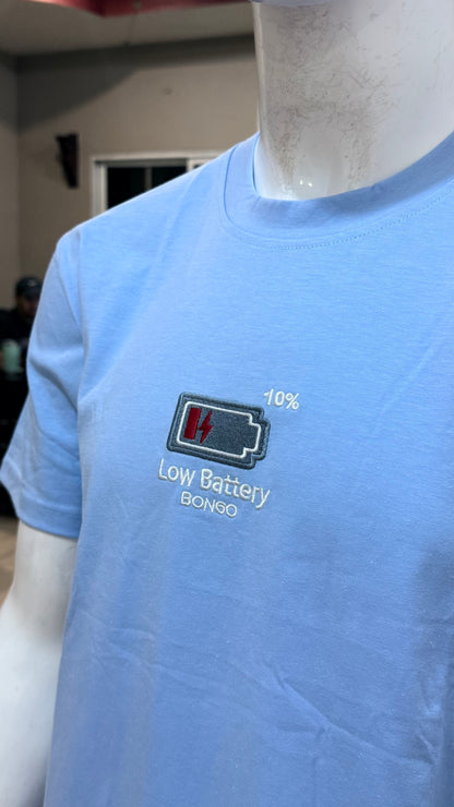 Camiseta Bongo para Caballero - Celeste KCN08