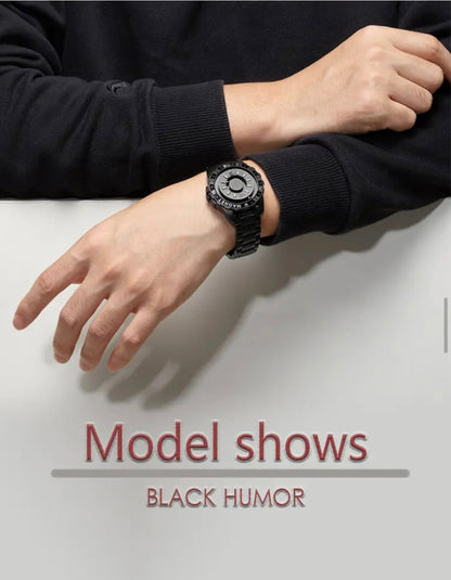 Reloj Magnético de Lujo - Negro K104