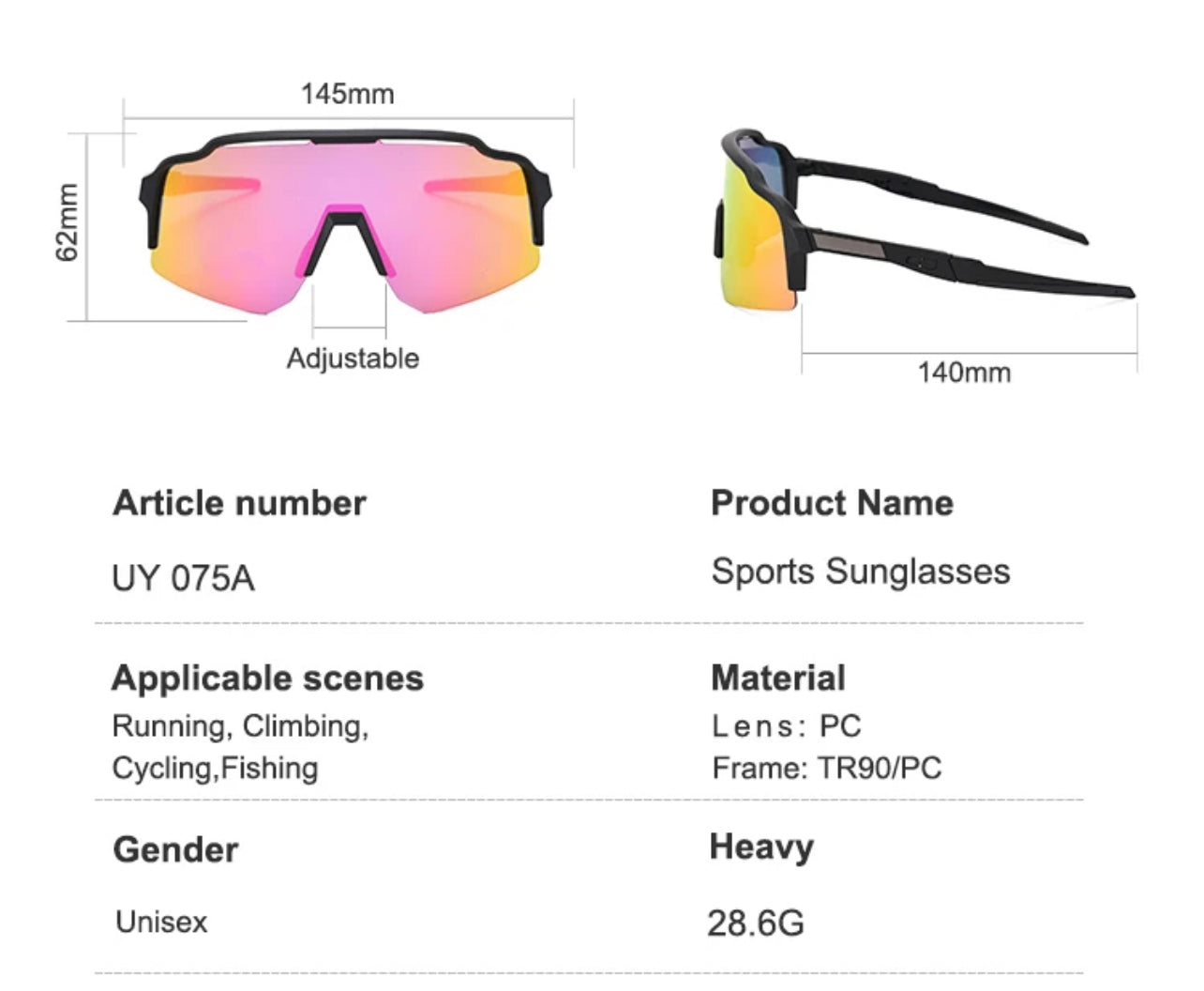 Lentes Deportivos 2025 /  02