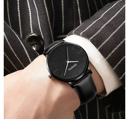 Set de Reloj y pulsera para caballero/ Negro IM26