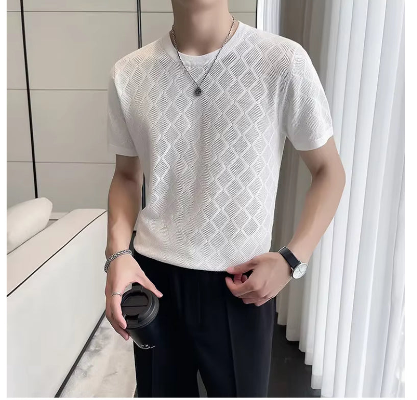 Camisa Casual  / Blanco  BL54