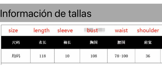 Vestido para Dama Unitalla/ Rojo B182