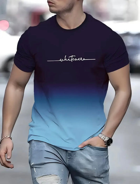 Camiseta casual / Azul-celeste IM23