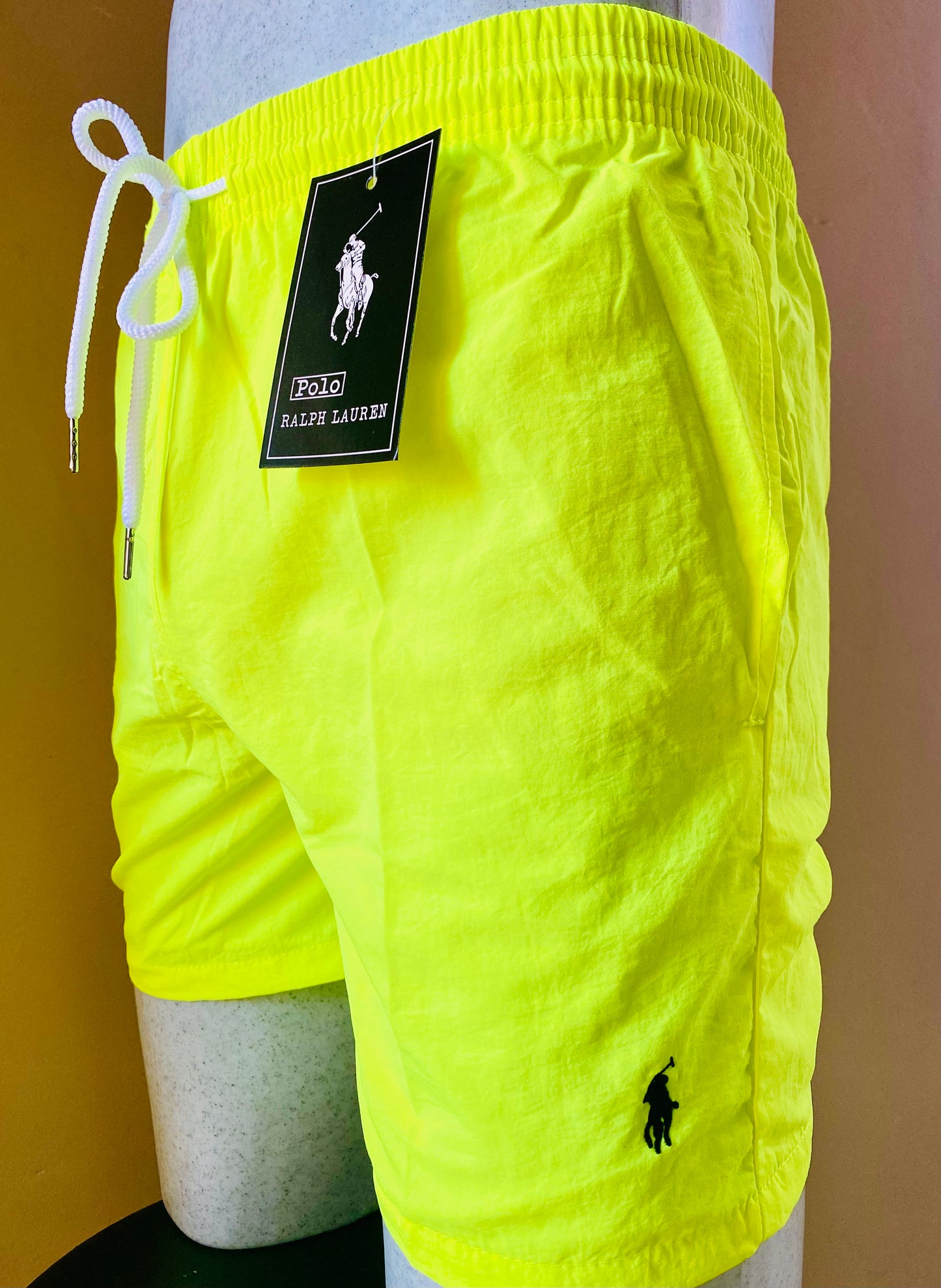 Bañador para caballero Polo Ralph Lauren/ Amarillo Fluorescente K171