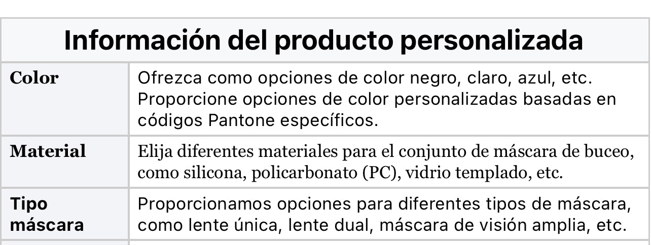 Mascara de Vision panoramica Profesional- S052