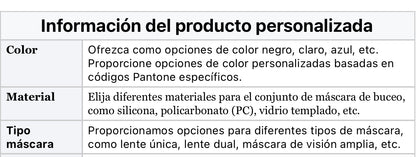 Mascara de Vision panoramica Profesional- S052