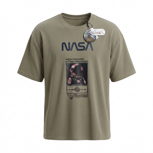 Camisa Oversize marca Mission Space/ Verde KCN37