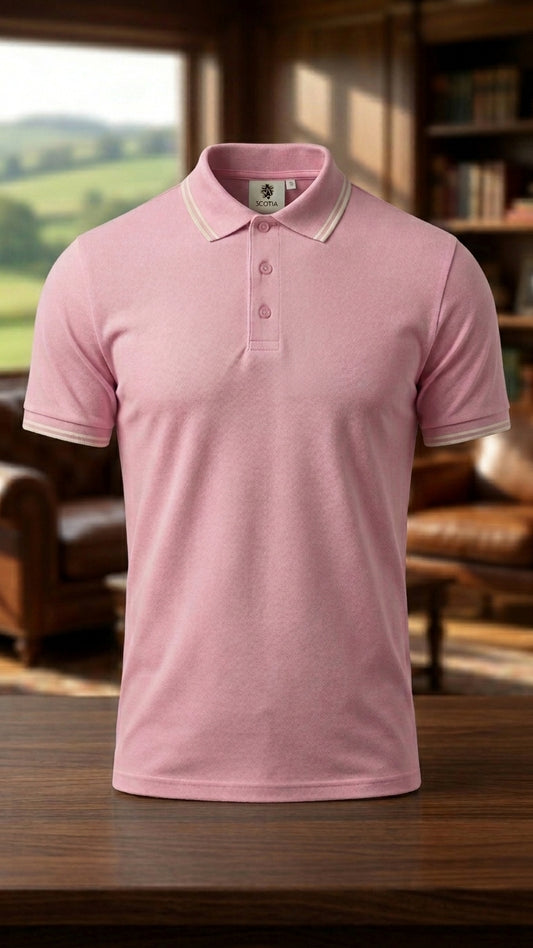 Camisa tipo polo marca Ice Man/ Rosa NK15