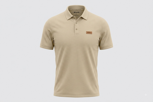 Camisa Bongo Tipo Polo - Khaki KCN09