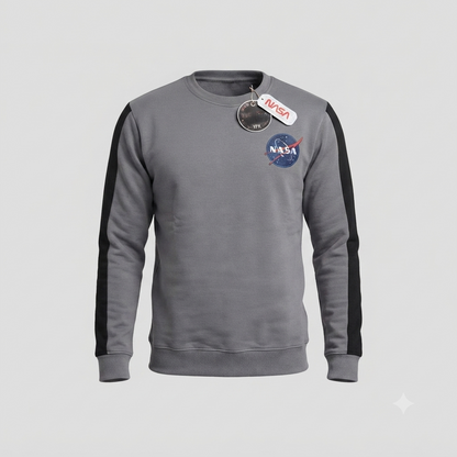 Sudadera Mission Space - NASA KCN36 Gris