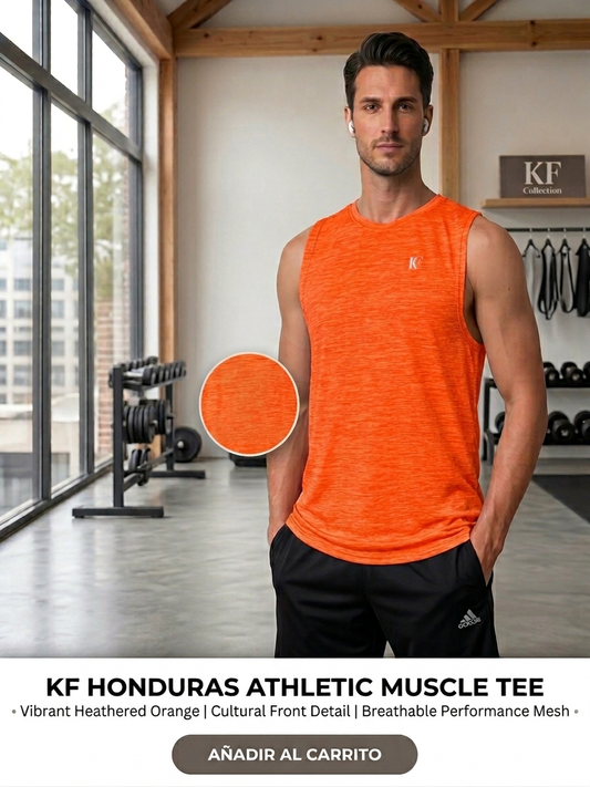 Camisa Deportiva KF/Naranja K141