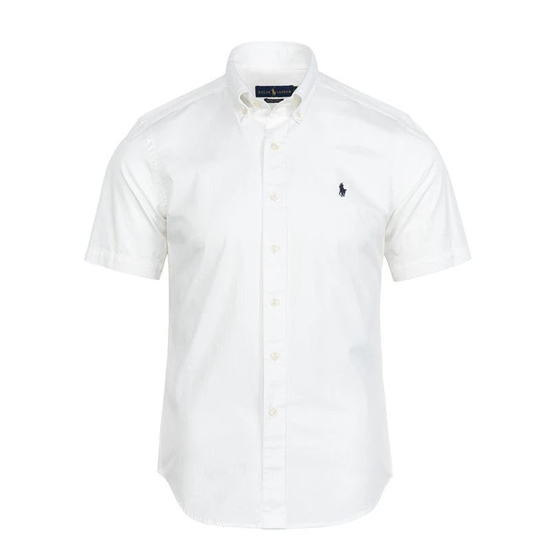 Camisa Casual Marca Polo Ralph Lauren / DM12- Blanco