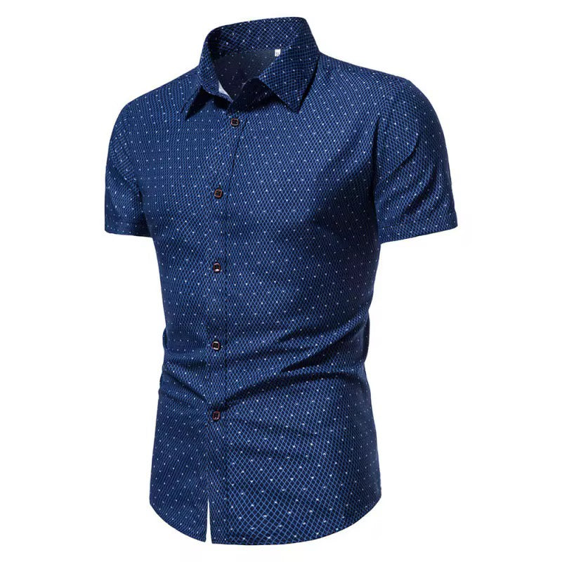 Camisa Formal para caballero/ Azul B169