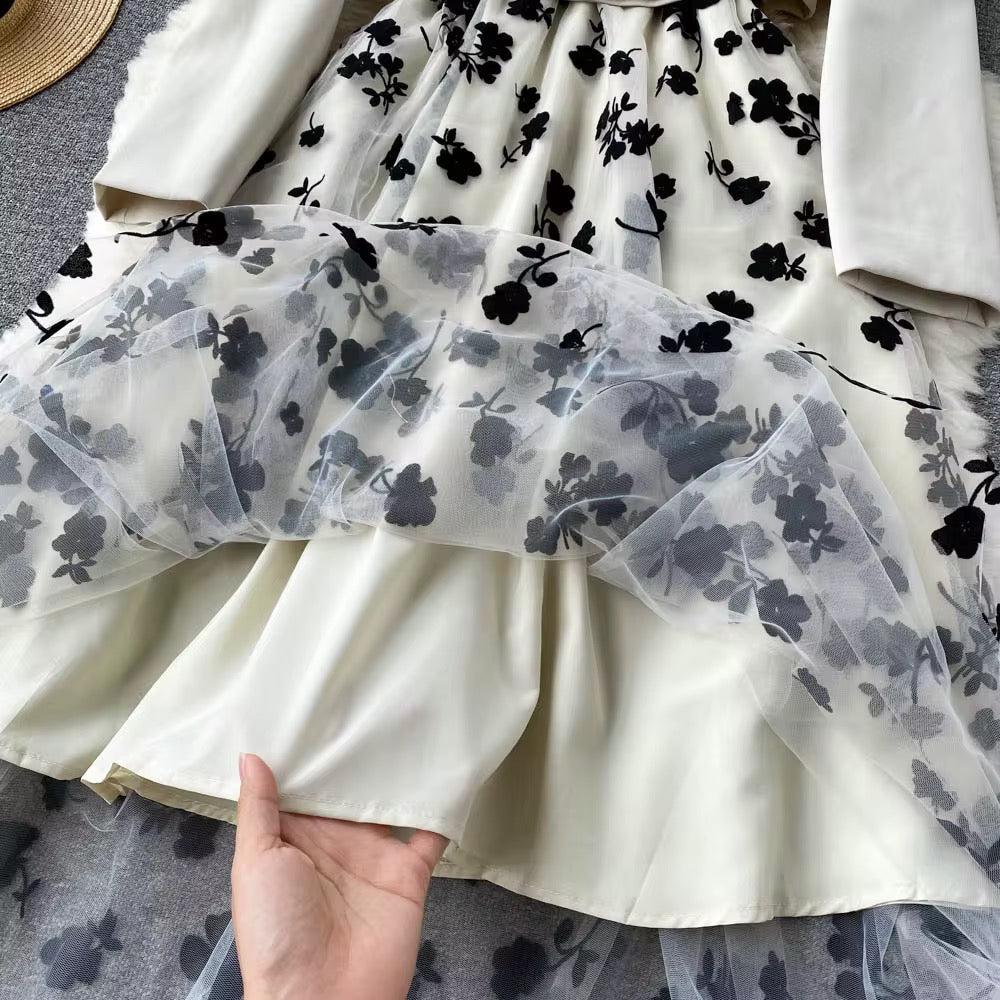 Vestido con chaqueta para Dama / Negro B179