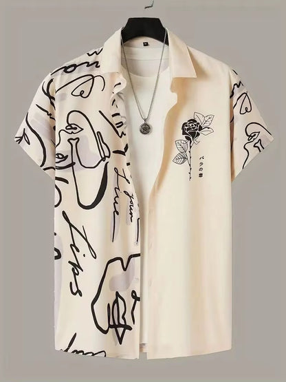 Camisa Casual / Beige K169