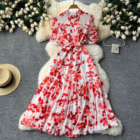 Vestido para Dama Unitalla/ Rojo B182