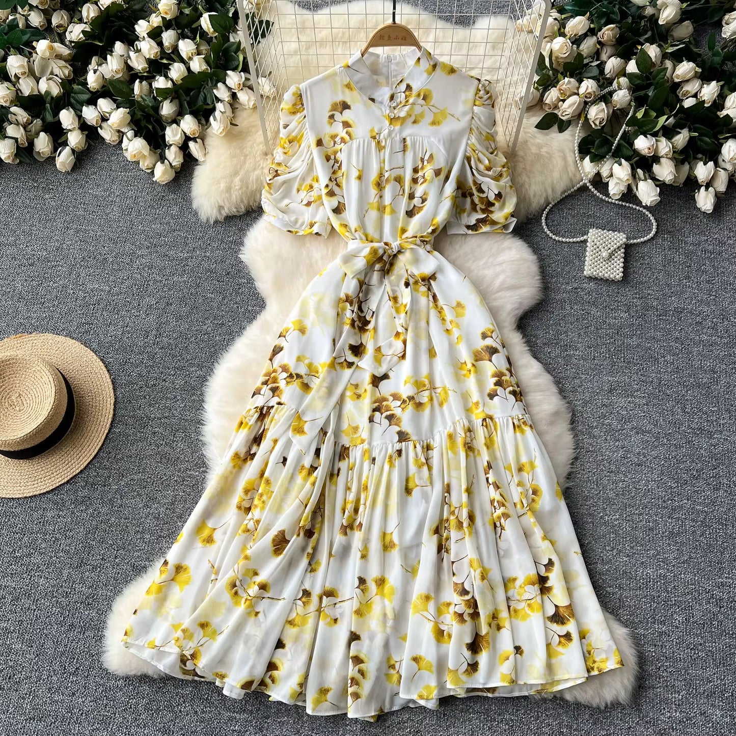 Vestido para Dama Unitalla/ Amarillo B182