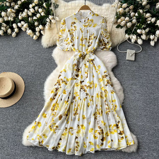 Vestido para Dama Unitalla/ Amarillo B182