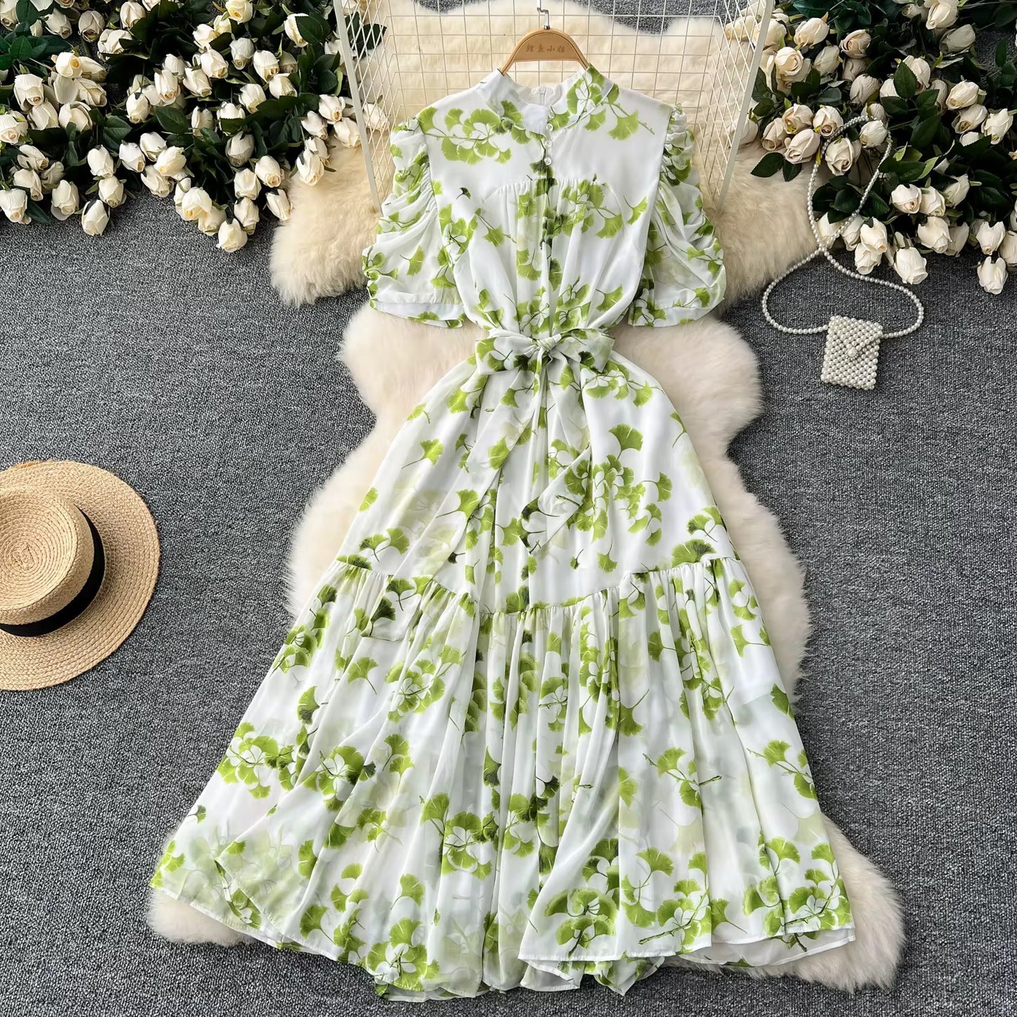 Vestido para Dama Unitalla/ Verde B182