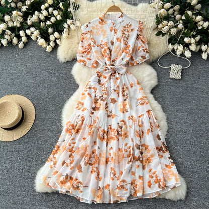 Vestido para Dama Unitalla/ Naranja B182