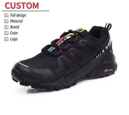 Tenis Senderismo para caballero/ Negro S023